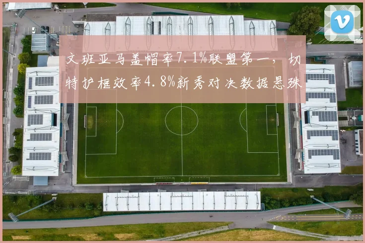 文班亚马盖帽率7.1%联盟第一，切特护框效率4.8%新秀对决数据悬殊